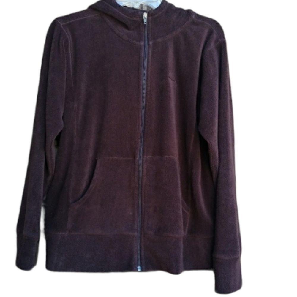 Patagonia size large brown zip-up hoodie